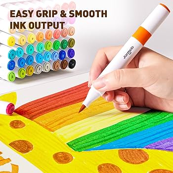 Amazon.com: Washable Dual Tip Markers for Kids Ages 4-8
